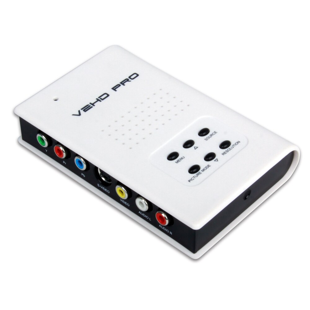 Convertisseur vidéo HDMI AV CVBS YPbPr s-viceo vers HDMI convertisseur upconvertisseur 1080P composant Composite