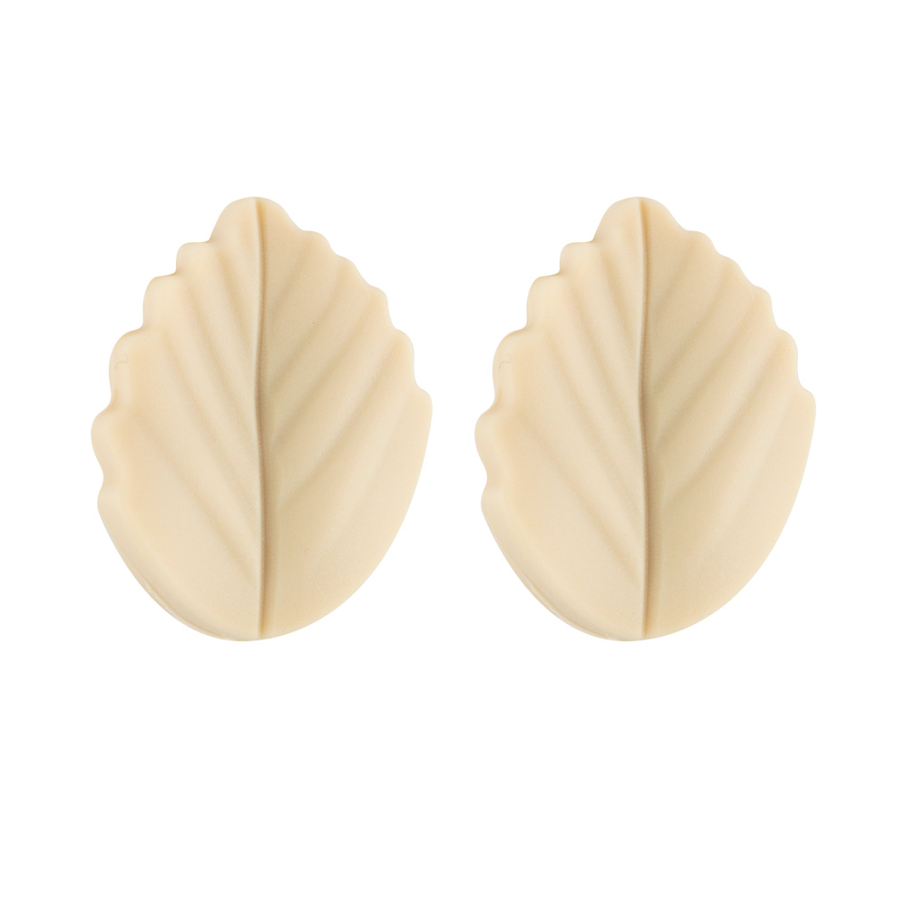 Sunrony 10 Stück Mini Blatt Blume Silikon Perlen für Schmuckherstellung Lebensmittelqualität DIY Schnullerkette Halskette Zubehör Babyspielzeug: verrotten