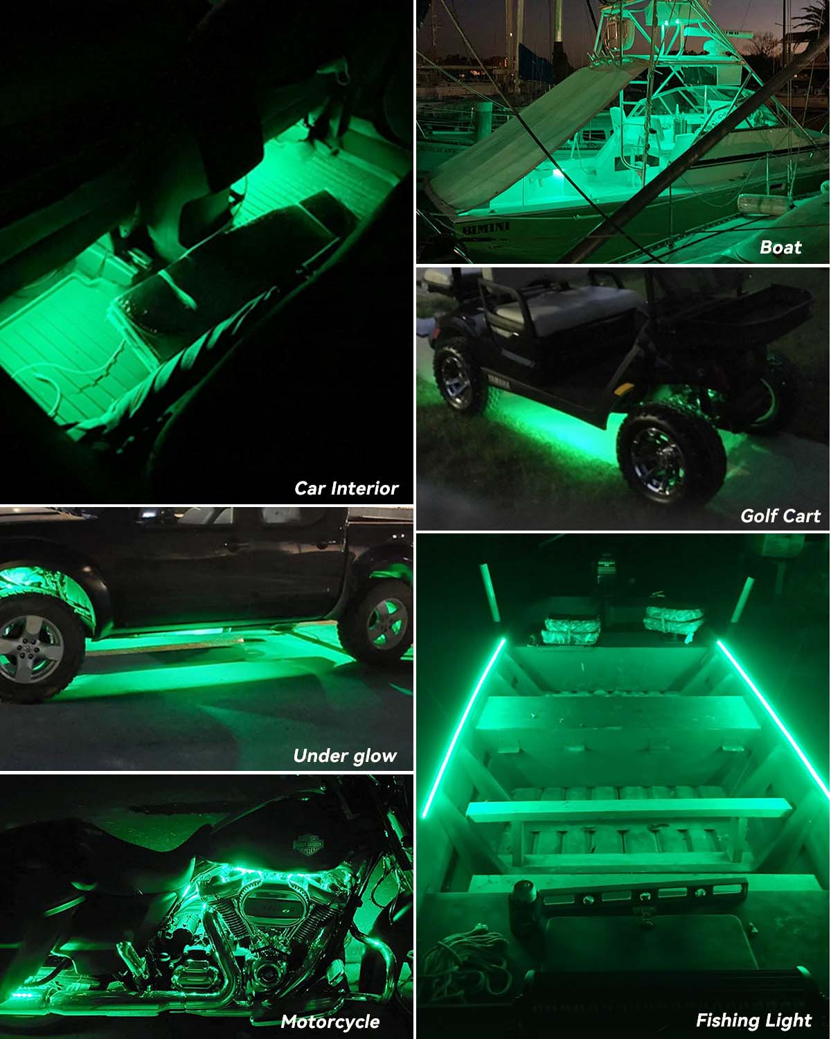 2 Stuks 60Cm 24Inch Led Strip Licht 5050LED 36SMD Voor Richtingaanwijzer Drl Rijden Licht Auto Motor Boot rv Trailer Decoratieve Licht