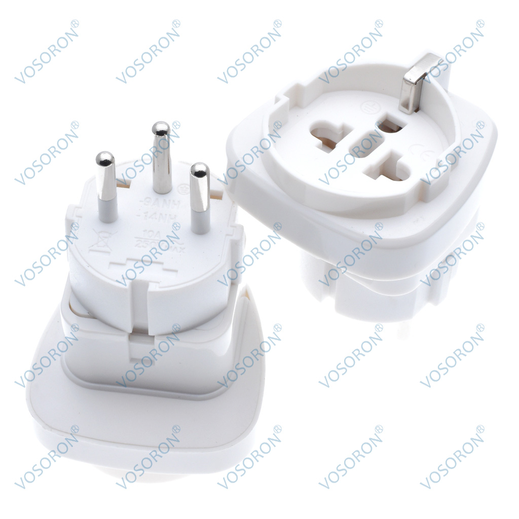 Israel 3Pin Universal Travel adapter,Israel SI-32 zu Weltweit Steckdose, IEC Typ H Reise Adapter