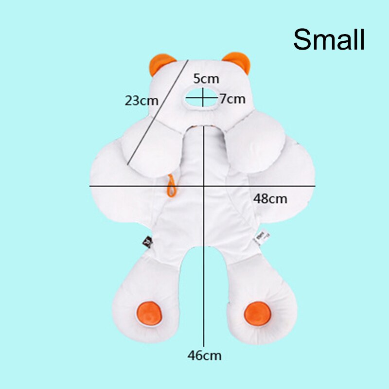 Ankom baby spædbarn toddler hovedstøtte kropsstøtte til bilsædebetræk joggers klapvognehynder: Lille størrelse