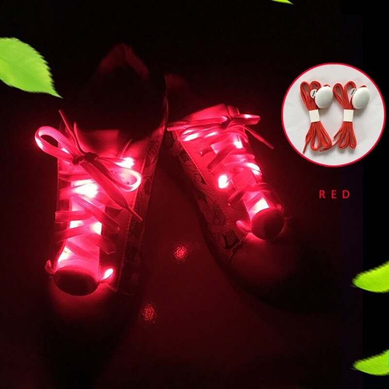 Party Skating Charming LED Flash Light Up Glow Shoelaces Shoestrings Luminous In The Dark Athletic Sport Boots Shoes Laces