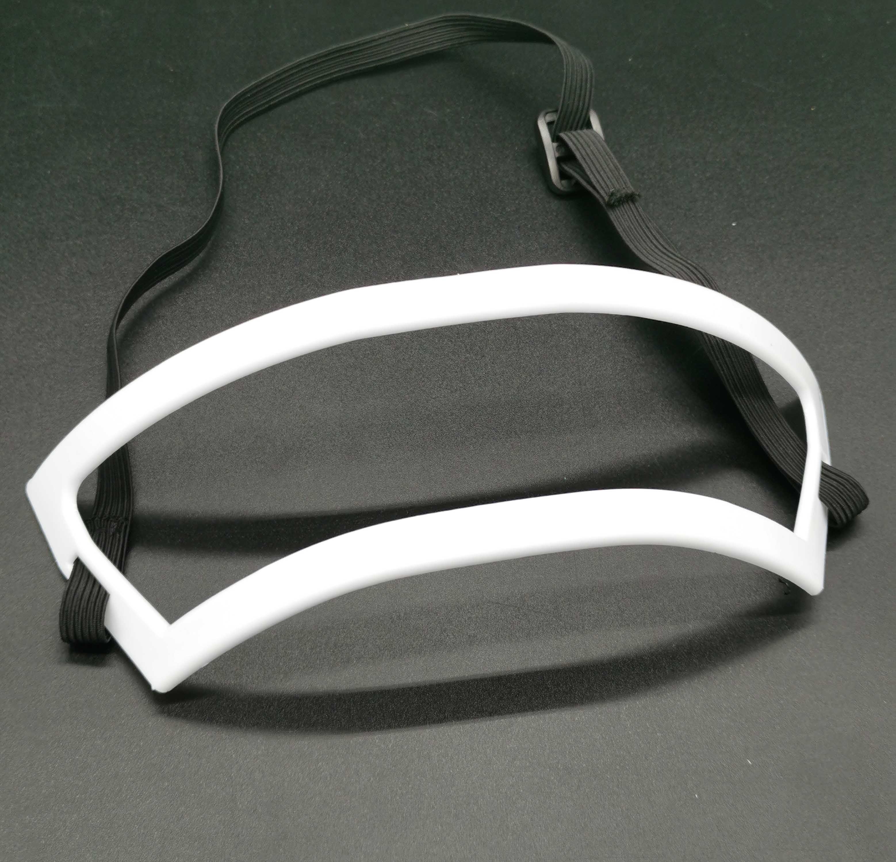 1pcs Men Beard style Comb Appearance Moustache moulding Hairdressing Plastic Hair Shaping Styling Template ruler combs: White 2