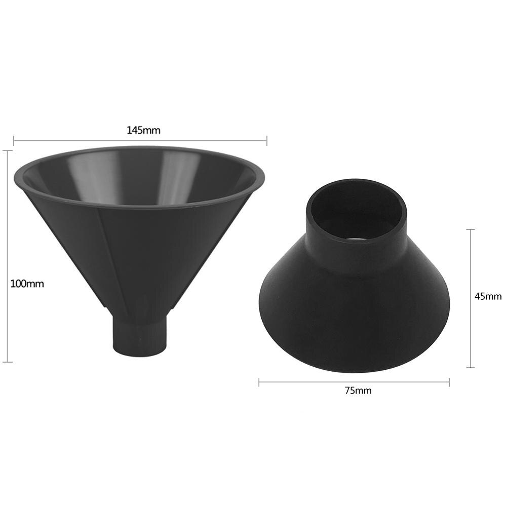Plastic Cone Shaped Magic Car Windshield Snow Remover Shovel Ice Scraper Outdoor Windows Glass Cleaning Tool Funnel