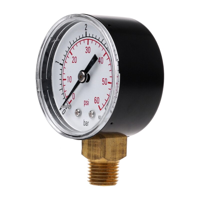 0-60PSI Mini Manometer Meter Pool Spa Filter Wasser Manometer Messung Werkzeug 1/4 "NPT