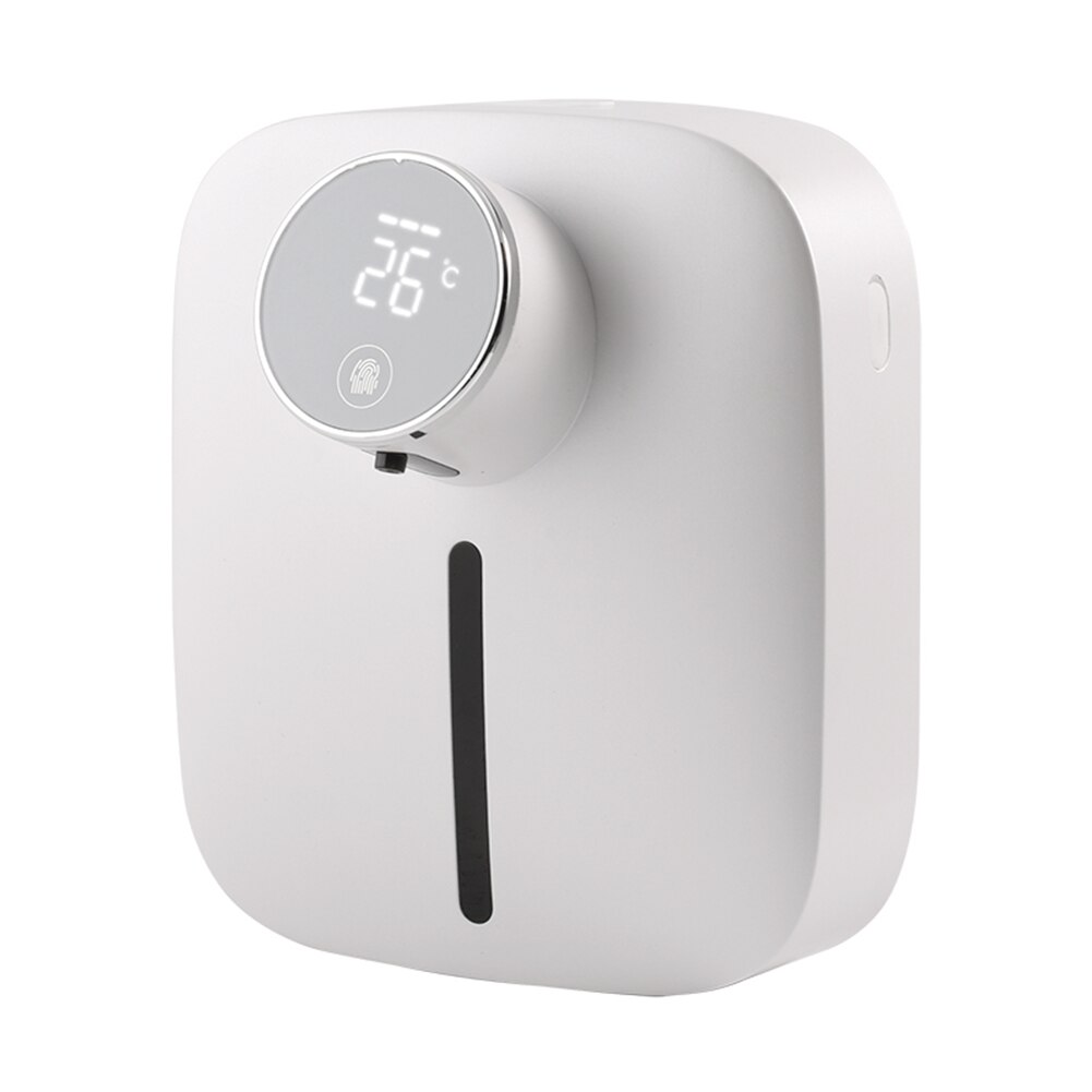 Bloem Zeepdispenser Stempel Handpomp Fles Bloemen Schuim Waskolf Usb Oplaadbare Badkamer Trip Reizen Opslag Jar: White
