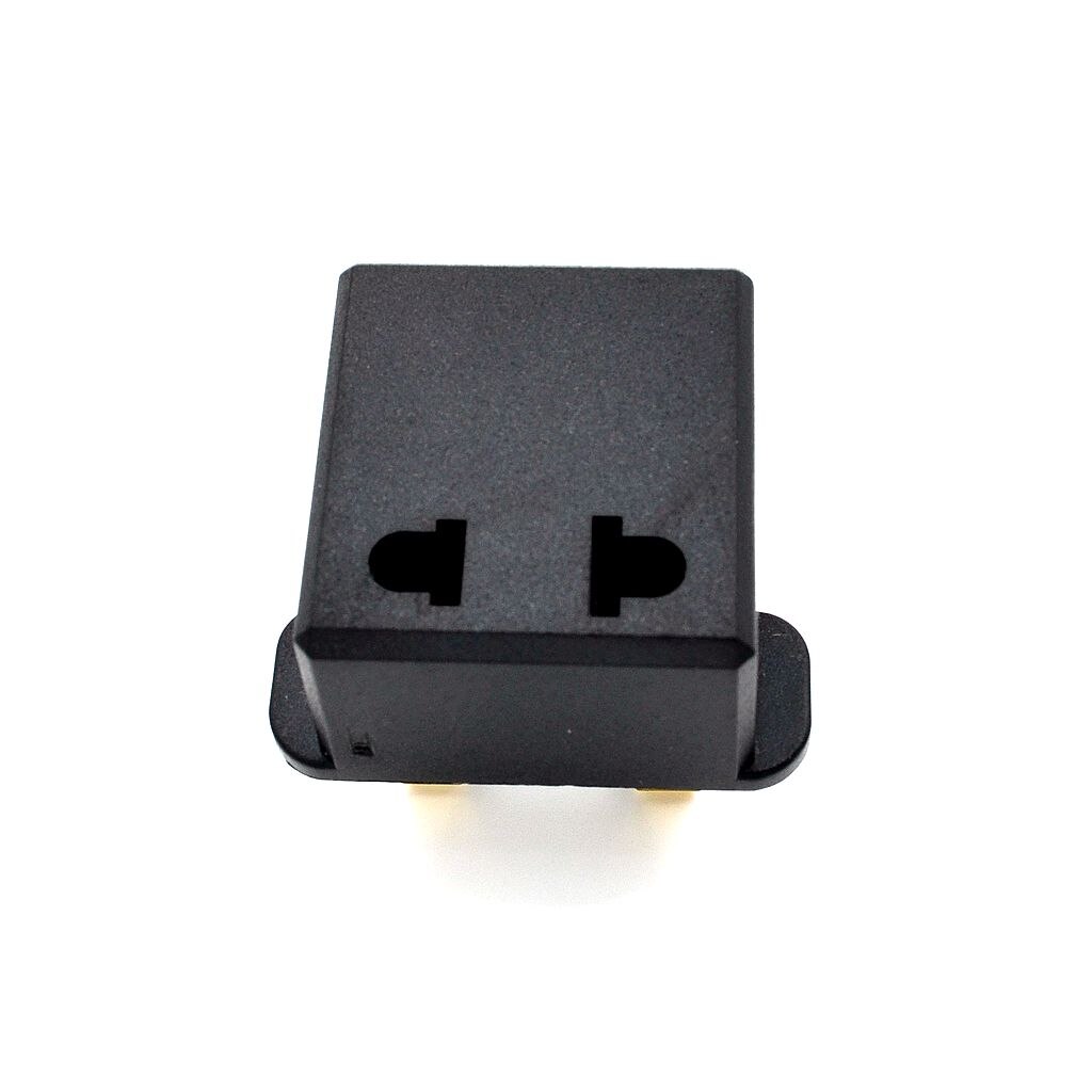 10pcs Euro &amp; US 2 Pin To 3 pin UK Traveller Conversion Plug Adaptor For Malaysia