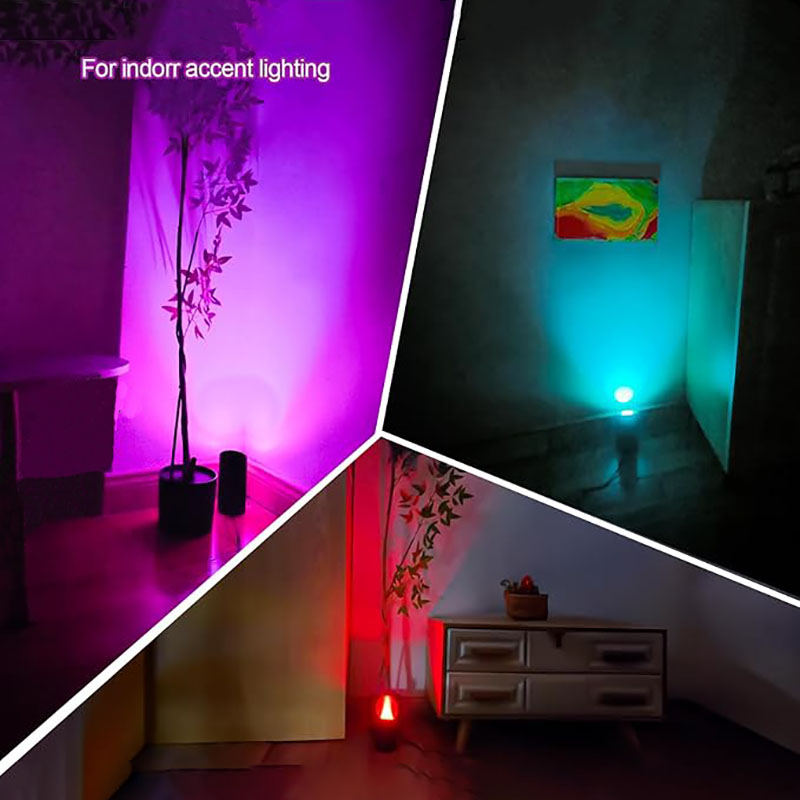 Indoor Vloer Spots Licht voor Potplanten/afbeeldingen Verlichting Kamer Hoek Ambient Versieren Spot Verlichtingsarmaturen 5W Gu10 Lamp