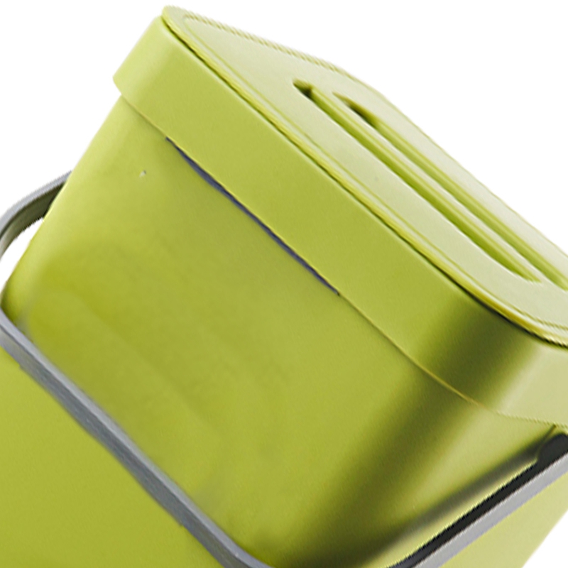 Vuilnisbak Met Deksel Onder Gootsteen Groene Prullenbak Plastic Afval Mand Opknoping Afvalbak Voor Badkamer/Kantoor, afval Compost Bin Voor K