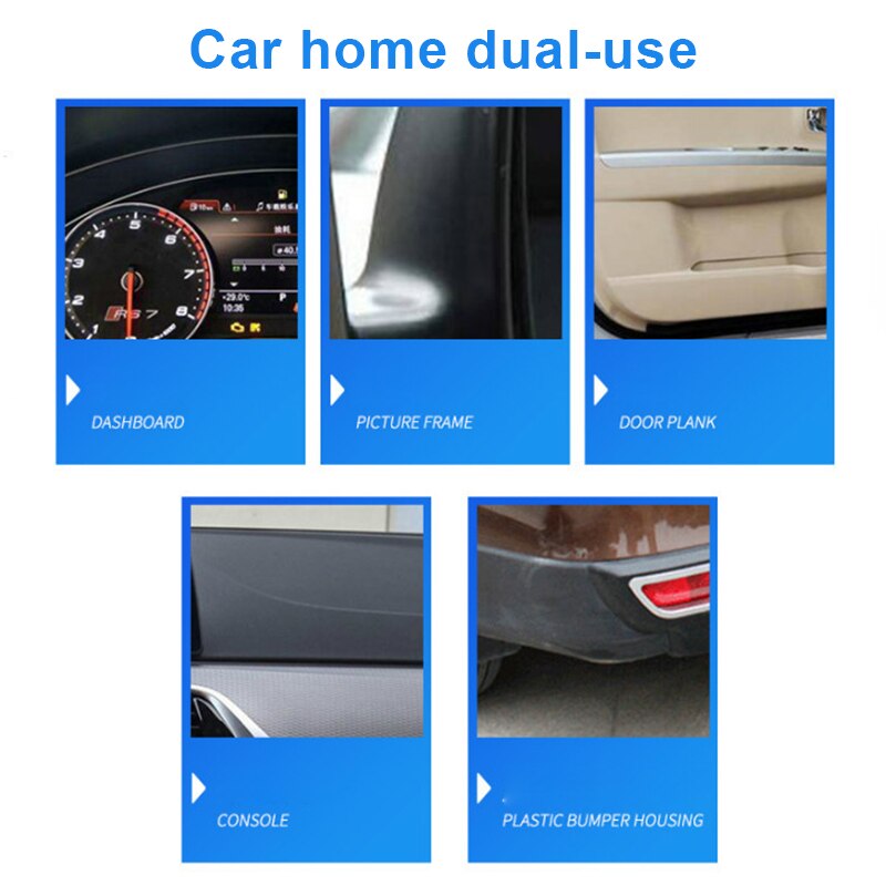Plastic Restorer Car Exterior Interior Coating Agent Plastic Rubber Restore Agent FEA889