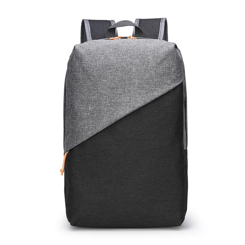 Mochila De para hombres, mochila para ordenador portátil, bolso de hombro de Nylon, mochila para hombres, mochila para adolescentes: Black