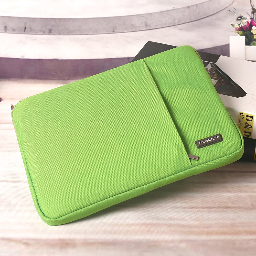 Laptop Bag 15.6 inch Tablet Notebook Sleeve Case Bag Pouch Cover For HP Lenovo ThinkPad Dell Acer Dell 15.6 inchs: Dark Green