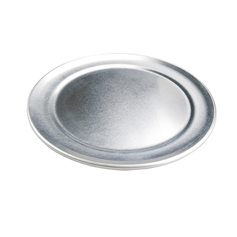 6/8/10/12/14/16 Inch Aluminum Pizza Pan Wide Rim Round Pizza Oven/Baking Tray Reusable Non Stick Baking Sheet Pizza Tray 039