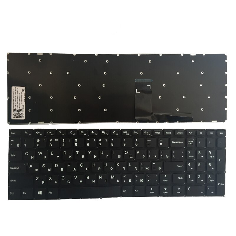 Russische Laptop Toetsenbord Voor Lenovo Ideapad 310-15ABR 310-15IAP 310-15ISK 310-15IKB Zwart Ru Toetsenbord Geen Backlight