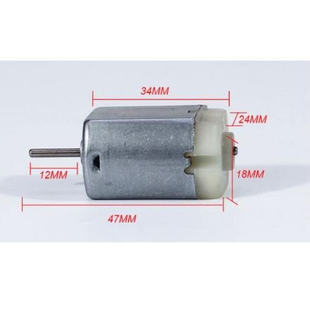 Auto Achteruitkijkspiegel Vouwen Centrale Vergrendeling Deurslot Motor DC12V 280 Motor Voor Bmw Benz Voor Infiniti Citroen Motor Voor volvo S80: 8