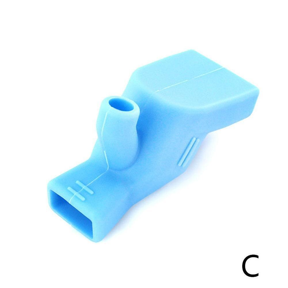 3 kleuren baby washandjes kraan verlengstuk fontein siliconen keuken voor badkamer keukenkraan kraan gootsteen accessoires  m8 u 2: C