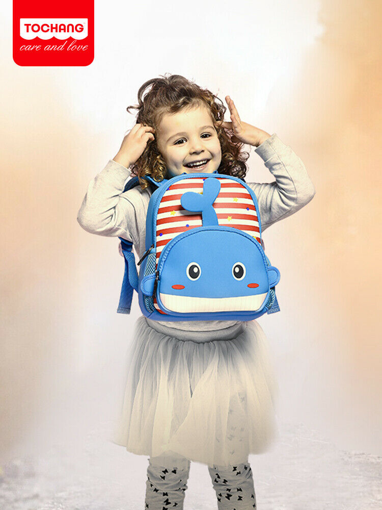 Cute kid toddler schoo bags rygsæk børnehave børn piger drenge skoletaske 3d tegneserie dyretaske