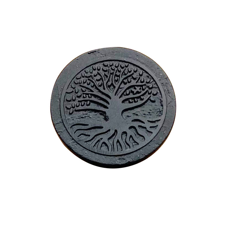 Shungite EMF Protection Cell Phone Sticker Anti EMF Stickers for Phone and Computer Round Dot EMF 5G Radiation Blocker Sticker: Tree of life