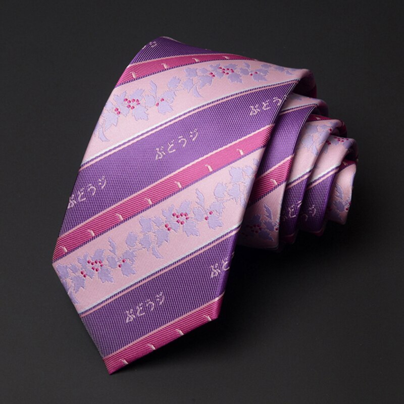 Neue 7CM Gestreiften Krawatten Für Frauen &amp; Männer Business Arbeit Krawatte Casual Student Neck krawatte Mit Box: HZ713