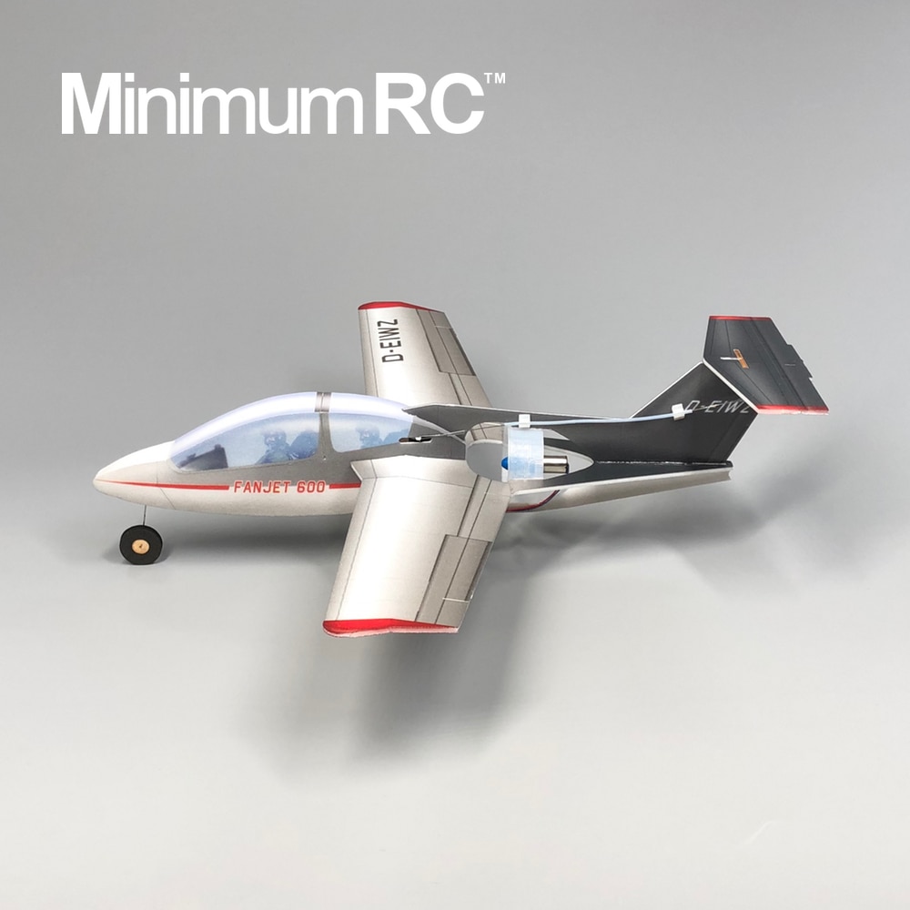 MinimumRC Fan-Jet 600 micro RC JET 35mm EDF 360mm Kit+EDF / Kit+EDF+servos