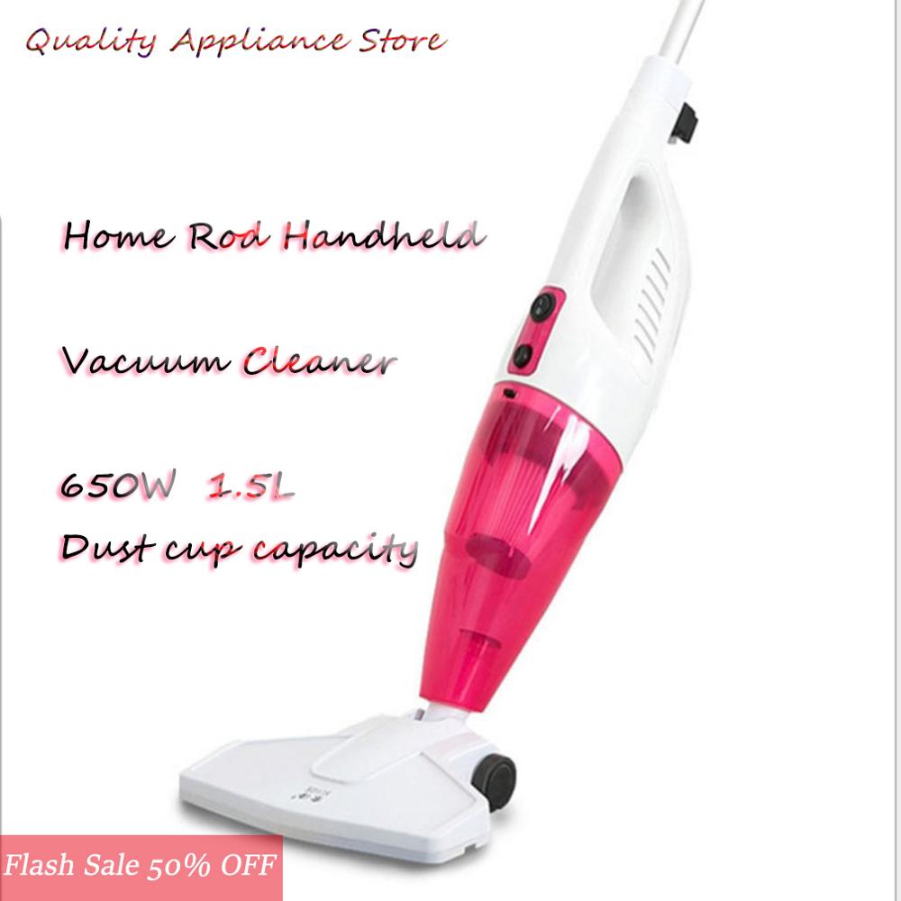 Vacuum cleaner Mini Home Rod Vacuum Cleaner Portable Dust Collector Home Aspirator Handheld Vacuum Cleaner 650W 1.5L Wireless