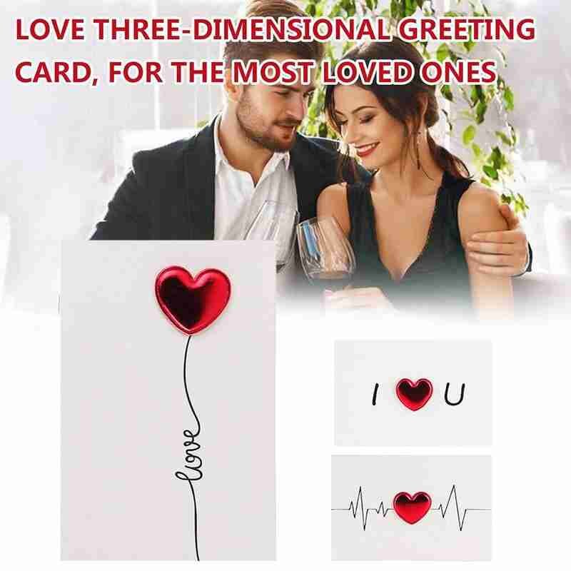 Cartes saint valentin amour carte postale Invitation de mariage cartes de voeux anniversaire pour elle saint valentin carte