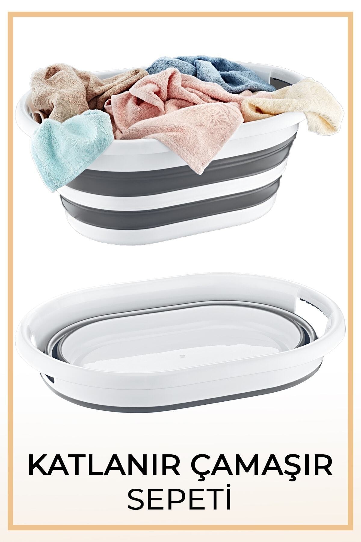 Foldable Silicone Laundry Basket-Vip Accordion Basket