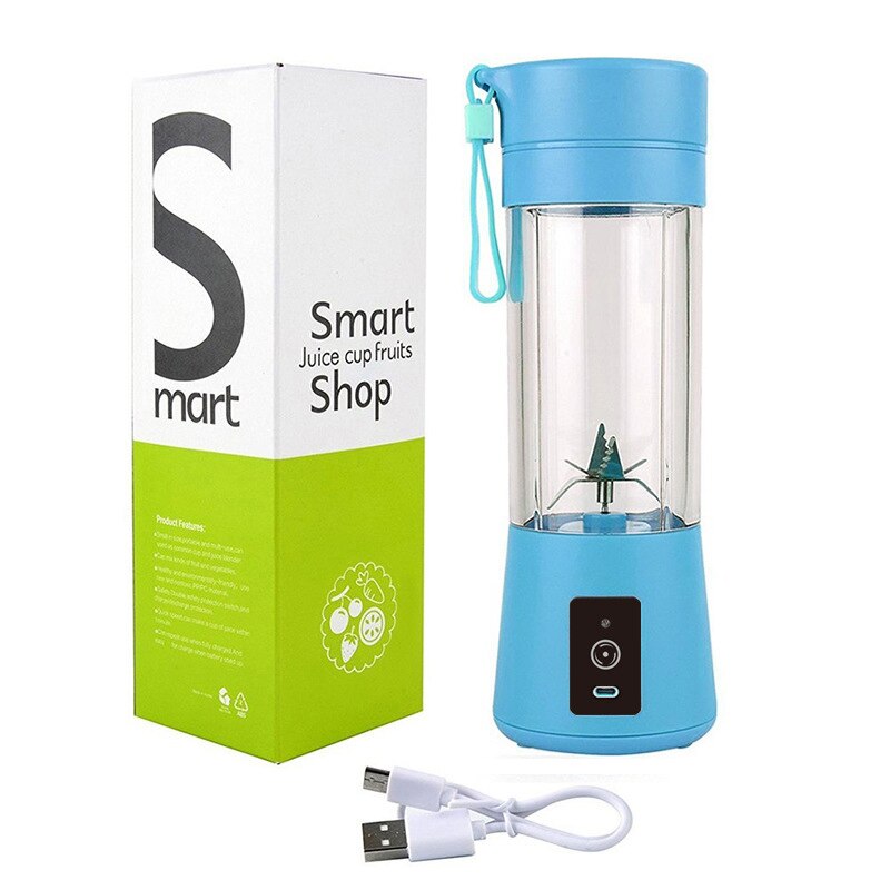 Oplaadbare elektrische citruspers met USB en reinigingsborstel, draagbare citruspers voor sinaasappel, citroen, grapefruit
