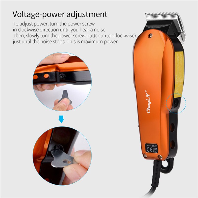 High Power Mens Krachtige Elektrische Tondeuse Professionele Tondeuse Kapper Snijmachine Voor Volwassen Baby Styling Tool 42