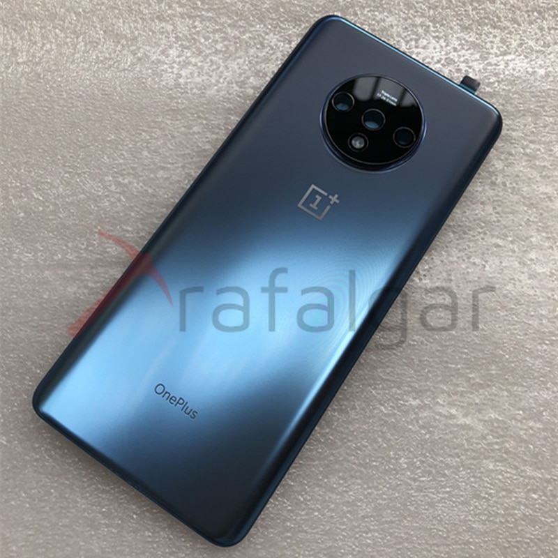 Originalt bagglascover oneplus 7 7t pro battericover one plus 7 t bagdørs cover oneplus 7t bagcover med kameralinse