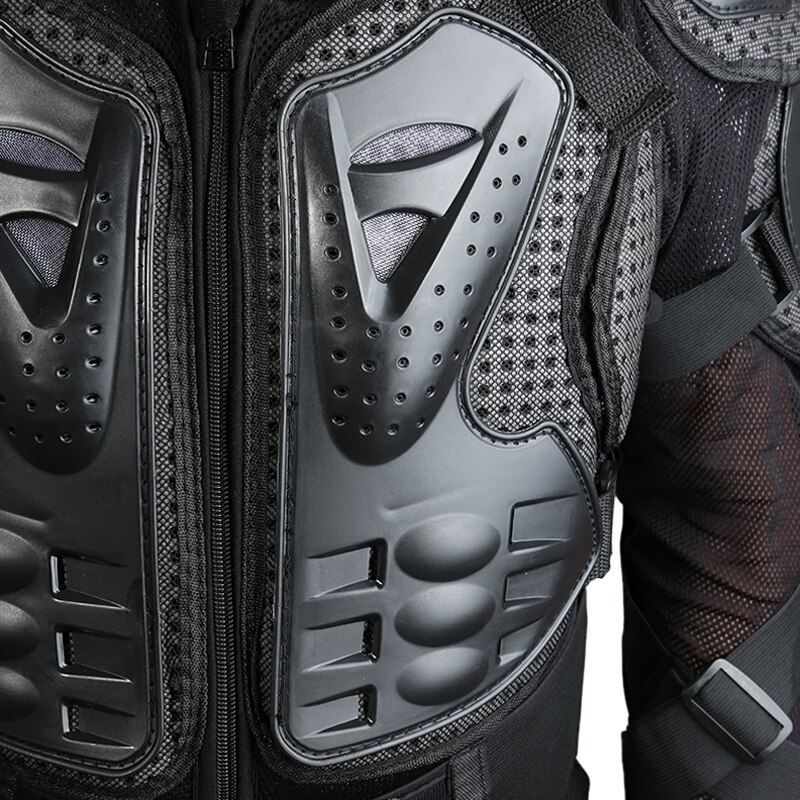S-XXXL Motorjacks Armor Racing Body Protector Jacket Motocross Full Body Armor Borst Gear Beschermende Jas