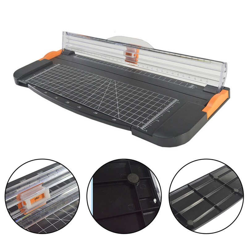 Precision Paper Trimmer Paper Photo Cutter Portable Scrapbook Trimmer Cutter Home Office A4 Paper Cut Machine With Plastic Base