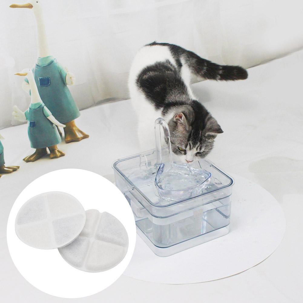 Cat Dog Fountain Water Dispenser Filter Cotton Upgraded Activated Carbon Filter Pet Automatic Electric Water Dispenser Filters