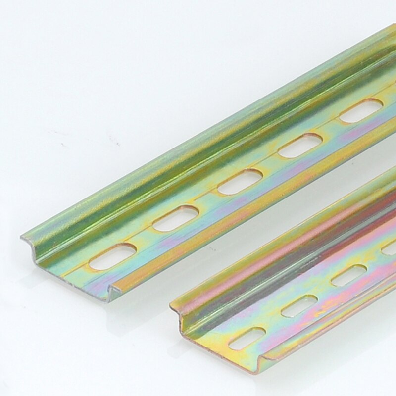 1pcs C45 Steel Guide Din Rail Mounting Clip Installation Track Fixed 35mm Wire Cable Row MCB Fixing Seat L:500mm