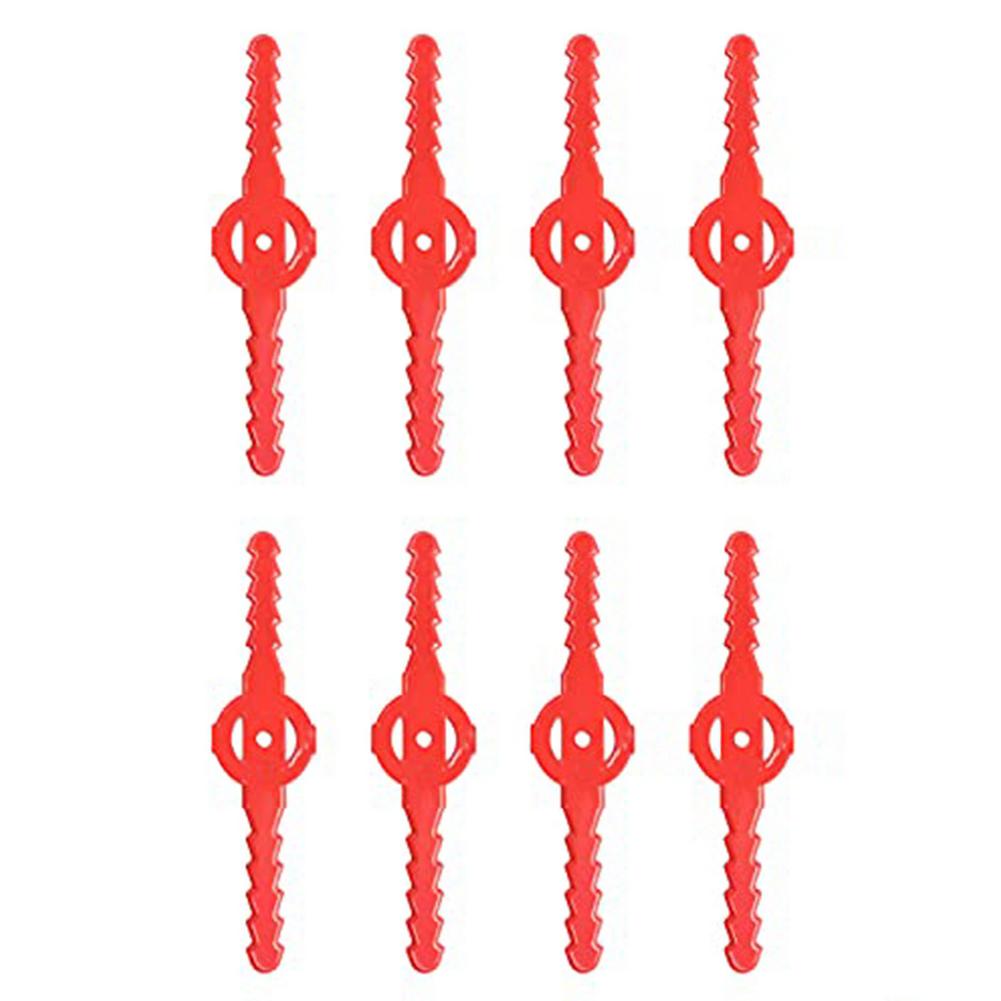 Tuin Maaier Plastic Cutter Maaier Vervanging Trimmer Voor Tuin Gazon Accessoires Bladelawn Maaier Vervangen Grasmaaier Accessoires: Red