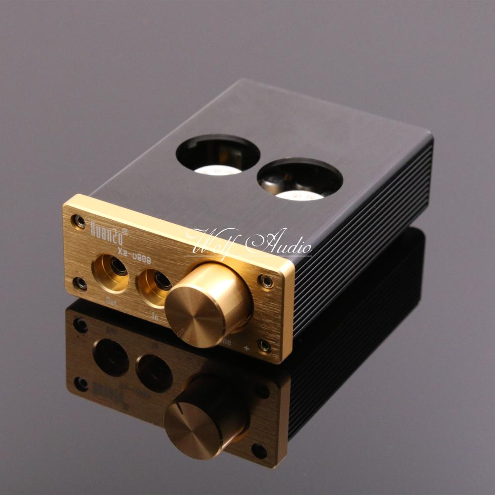 U808 Class A HIFI 6J3 Vacuum Tube Headphone Amplifier Portable Headphone Amplifier Finished