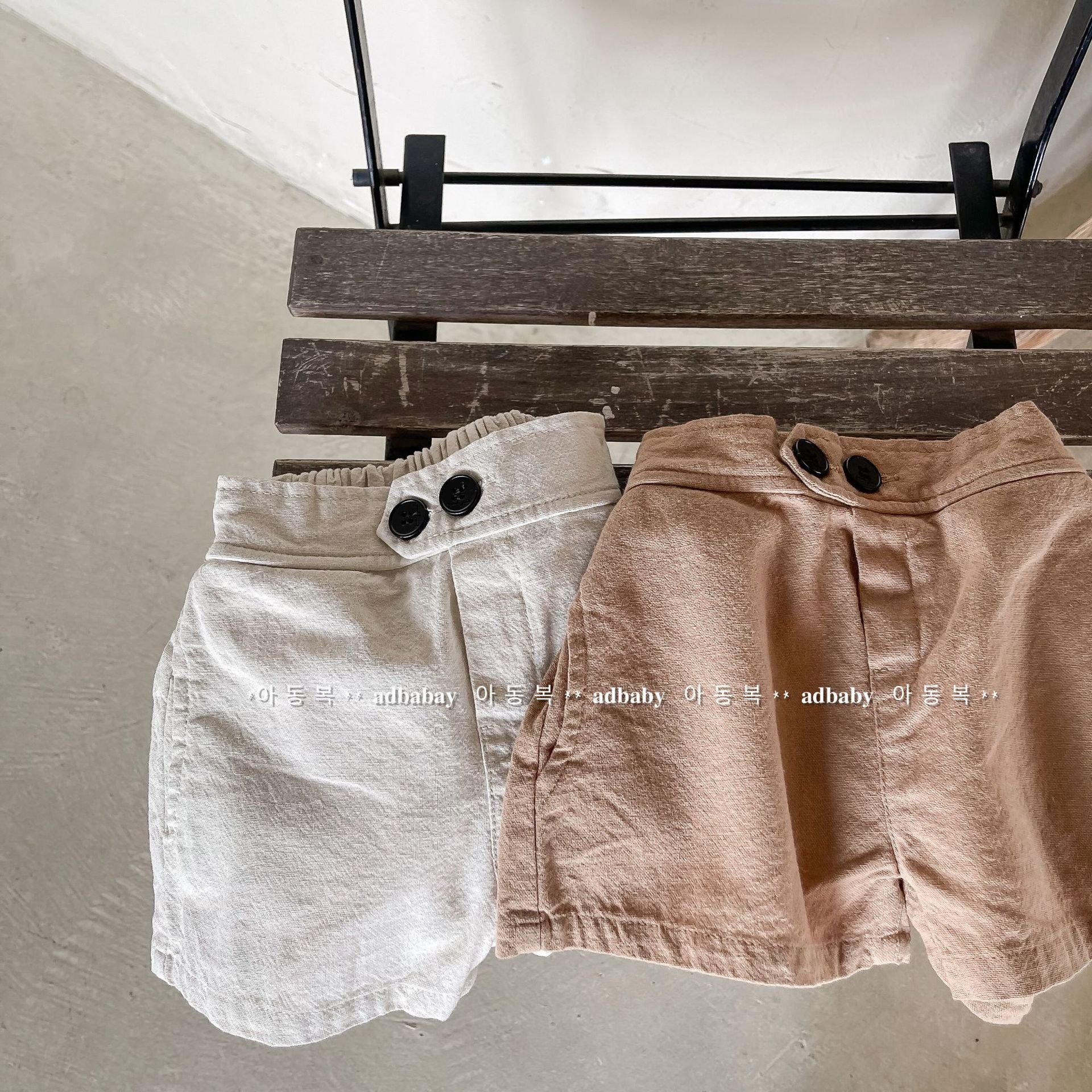 2022 Summer Solid Children Shorts Thin Cotton Linen Girls Shorts Comfortable Baby Casual Short Pants Boy Shorts Kids Clothes