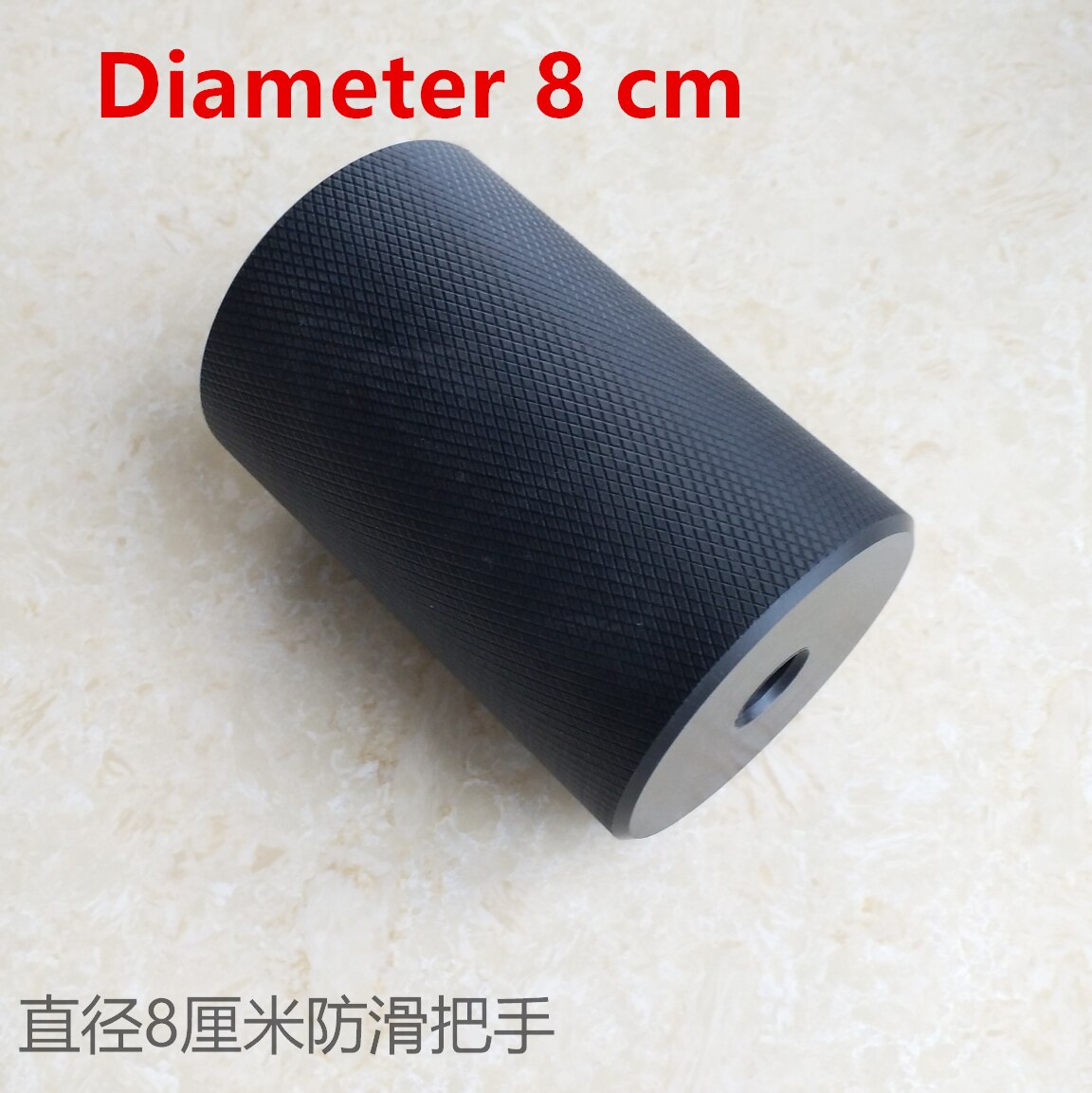 Arm Wrestling Workout Table Handle L Detachable Bar Wrist Forearm Strength Training Equipment Gym Home Pully Cable Machine: Diameter 8 cm