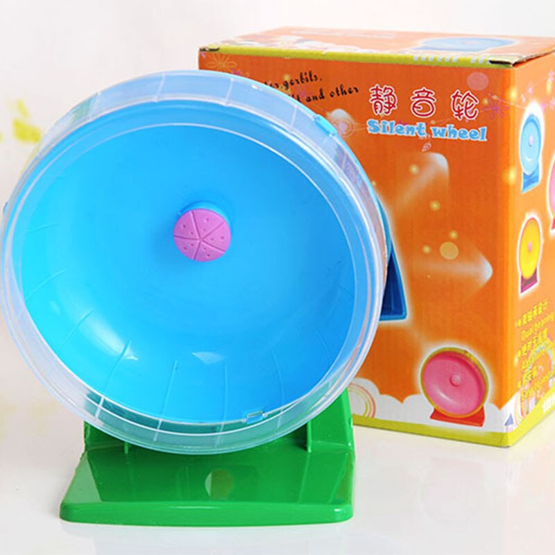 Hámster silencioso rueda de correr oso dorado deportes rueda soporte hámster juguete silencioso mascota caminadora súper rueda para correr silenciosa