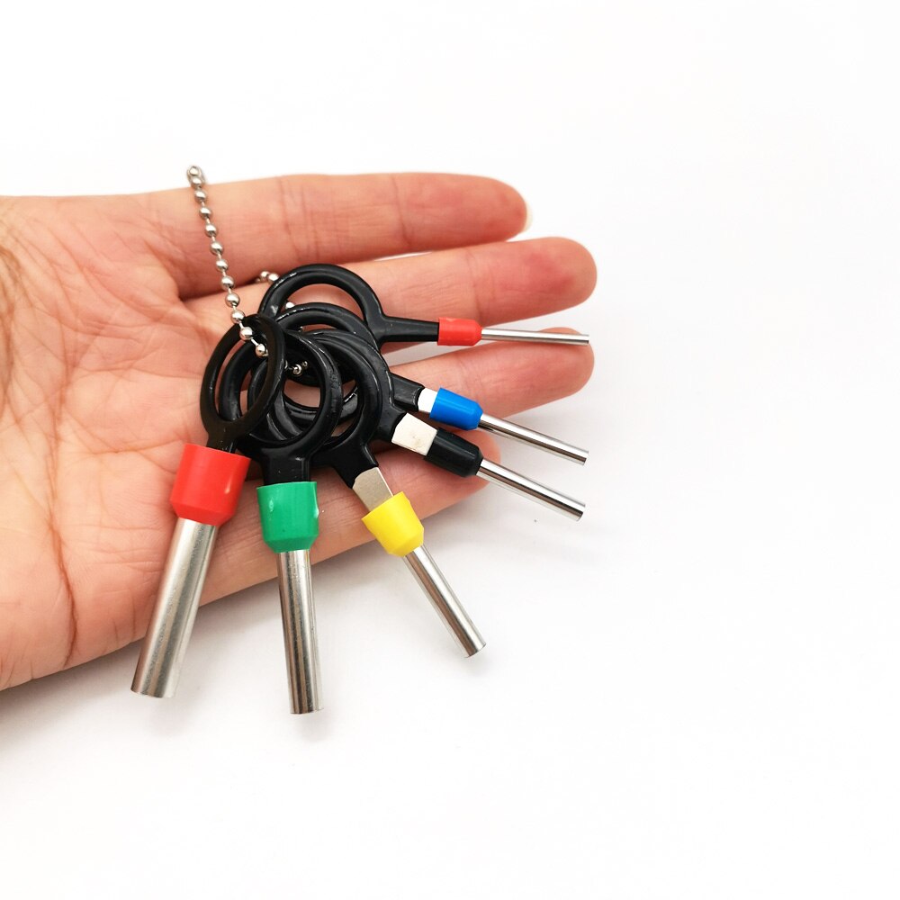3/6/8 Pcs Auto Terminal Removal Tool Ejector Kit Pin Extractor Trekkers Connector Reparatie Tools Voor Automotive Draden