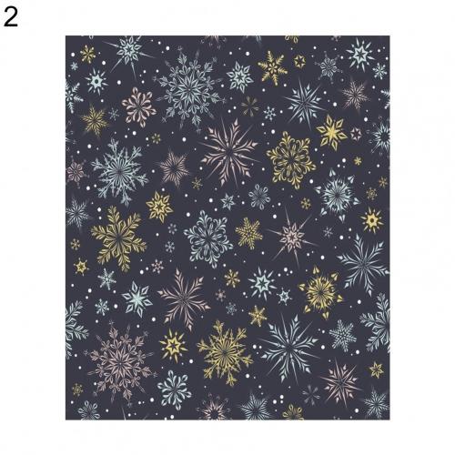 Good Paper Delicate Texture DIY Adorable Snowflake Pattern Packing Paper for Dorm Craft Paper Wrapping Paper: 2