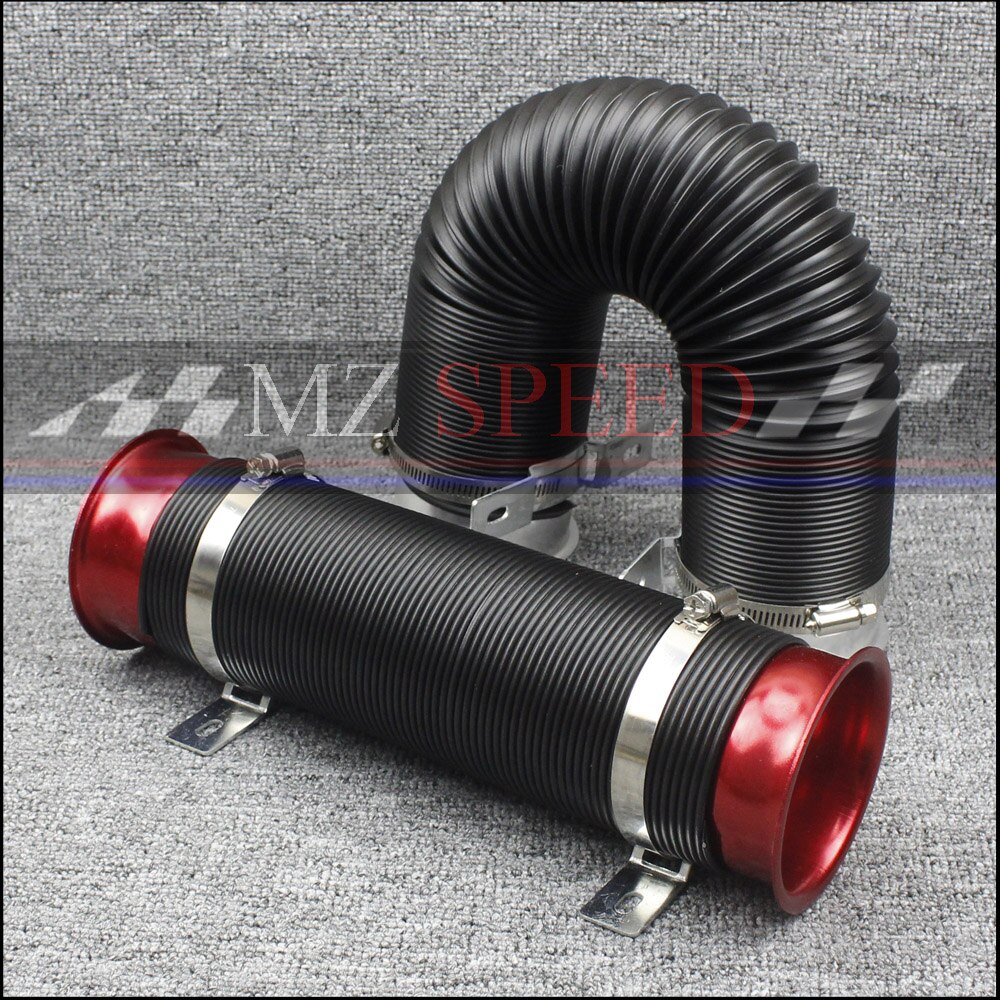 Universal 76mm 3in Flexible Air Intake Pipe Inlet Hose Tube Duct Multi Aluminum Adapter Hose 90cm Car Accessaries