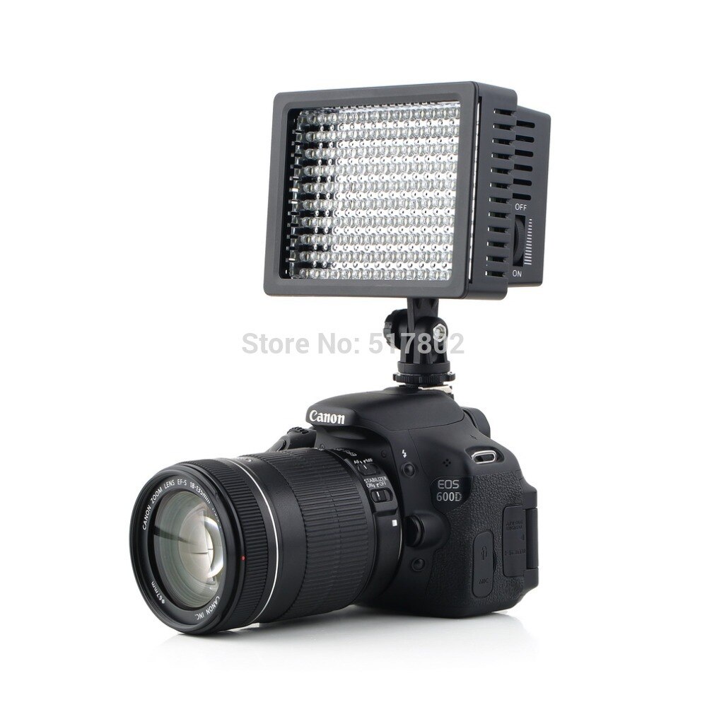 160 LED Studio Video Licht voor Canon voor Nikon Camera DV Camcorder Fotografie Studio Professionele