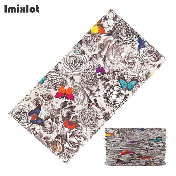 Men Women Seamless Magic Scarf Outdoor Sports Headwear Face Dust Mask Bike Cycling Balaclava Neck Tube Warmer Bandanas Head Wrap: E