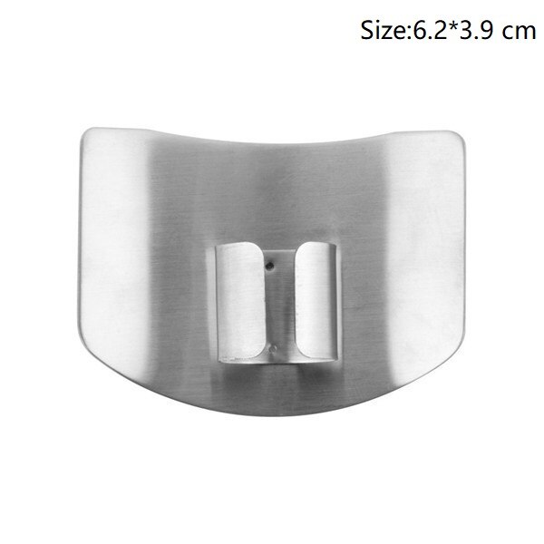 1/3 Uds protectores de dedos de acero inoxidable protectores de manos ajustables protectores de manos herramientas de corte seguro cuchillos de cocina para el hogar Accesorios: A
