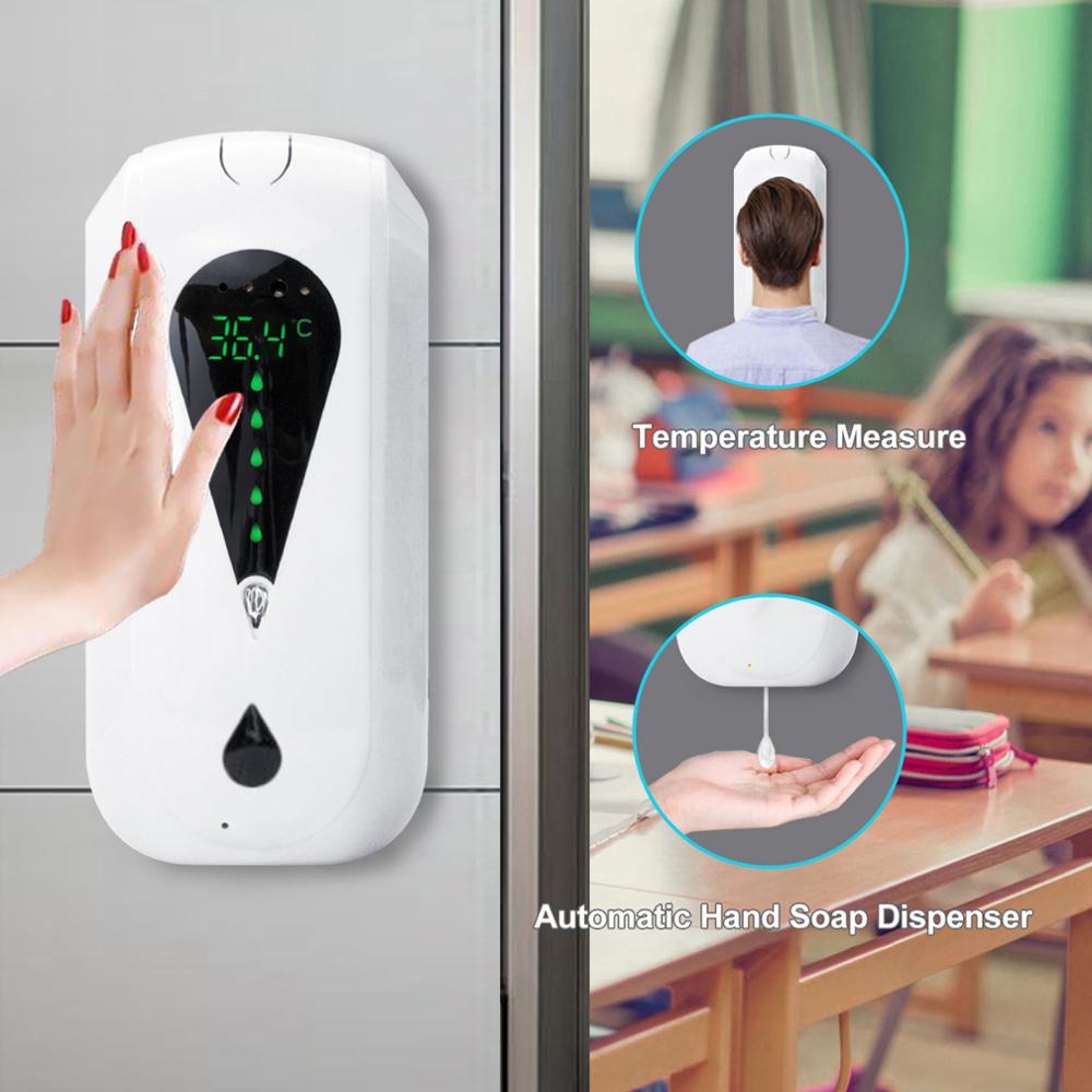 Automatic Sensor Disinfection Machine Hospital School Wall-mounted Alcohol Mist Spray Hand Hygiene Automatic Hand Cleaner Mist: Type E