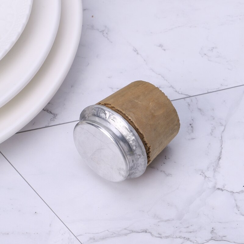 40mm botten diameter trä termos flaska kork plugg lock lock propp vattenkokare delar för hem vacum kolv byt vattenkokare tillbehör