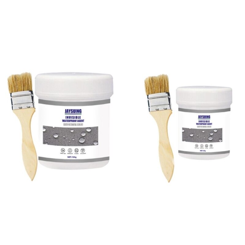 Innovative Sealer Mighty Paste Transparent Waterproof Glue Coating for Home House Bathroom Roof 30g/100g With Brush Repair
