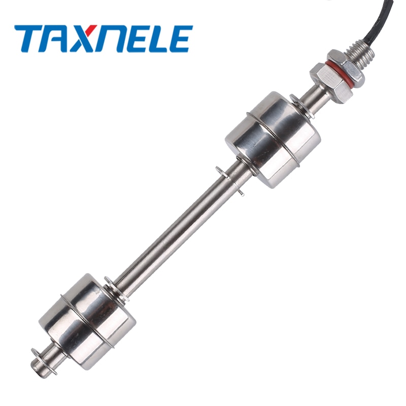 Double Ball Float Switch Tank Liquid Water Level Sensor Stainless Steel Float Switch Tank Pool Flow Sensors 10W / 50W 6 Size