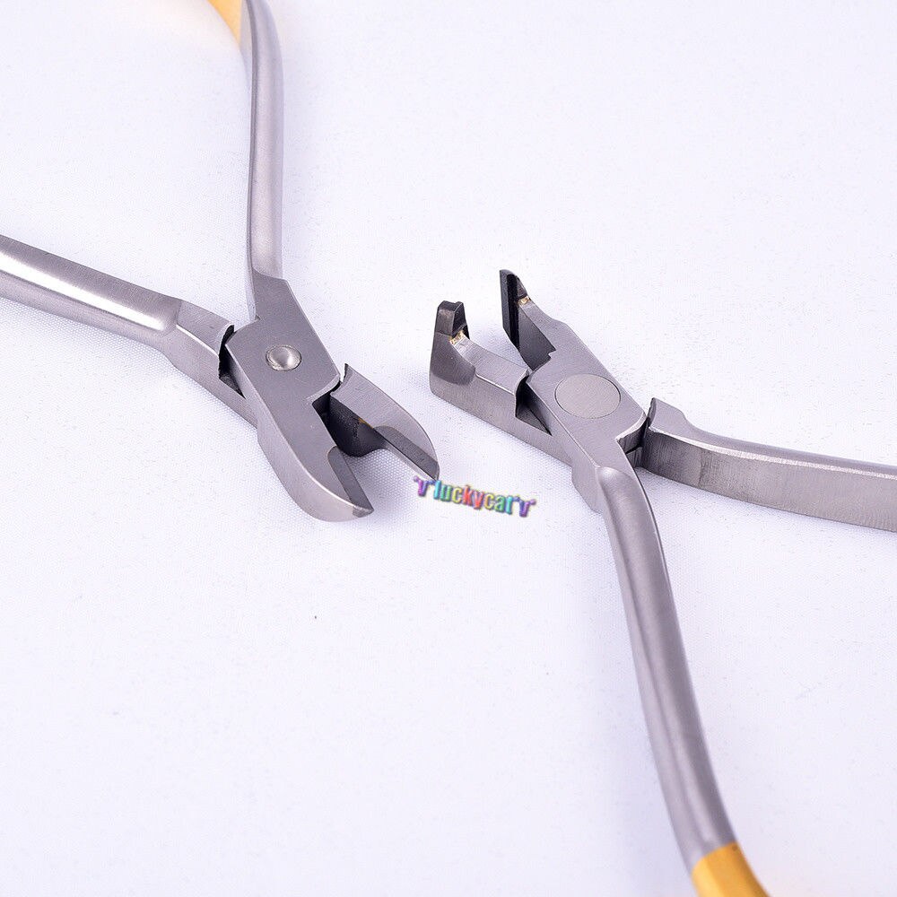 Pinces Coupantes Pour Fil Dur Orthodontie - Insert Tungstène Carbure - Pour Laboratoire Dentaire - Neuf